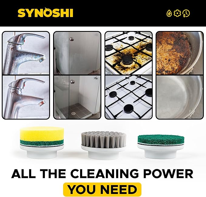 Synoshi Power Spin Scrubber