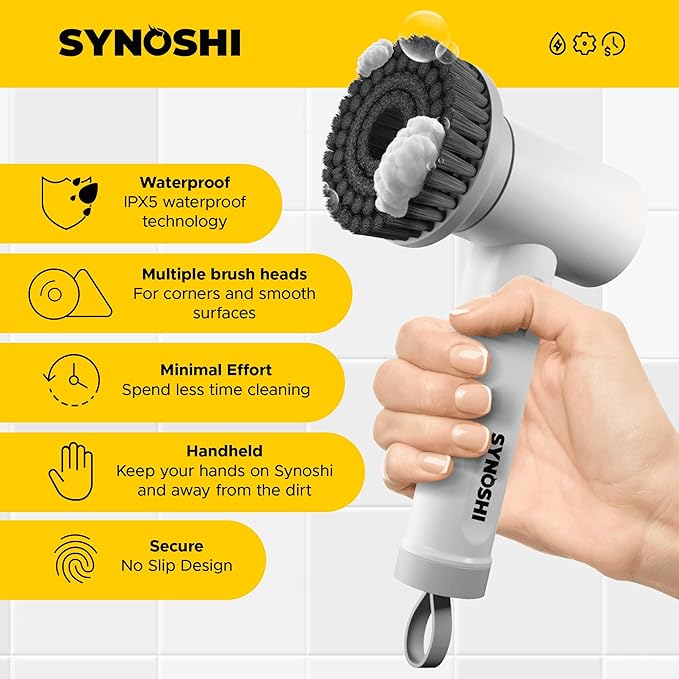 Synoshi Power Spin Scrubber