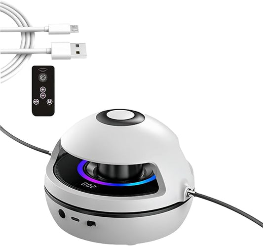 Inteligentna maszyna do skakania bezprzewodowego z Bluetooth i wyświetlaczem LED