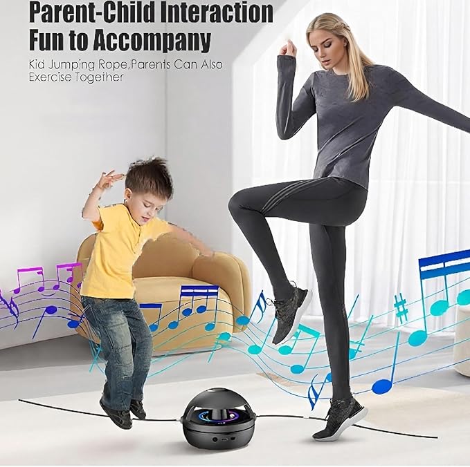 Inteligentna maszyna do skakania bezprzewodowego z Bluetooth i wyświetlaczem LED