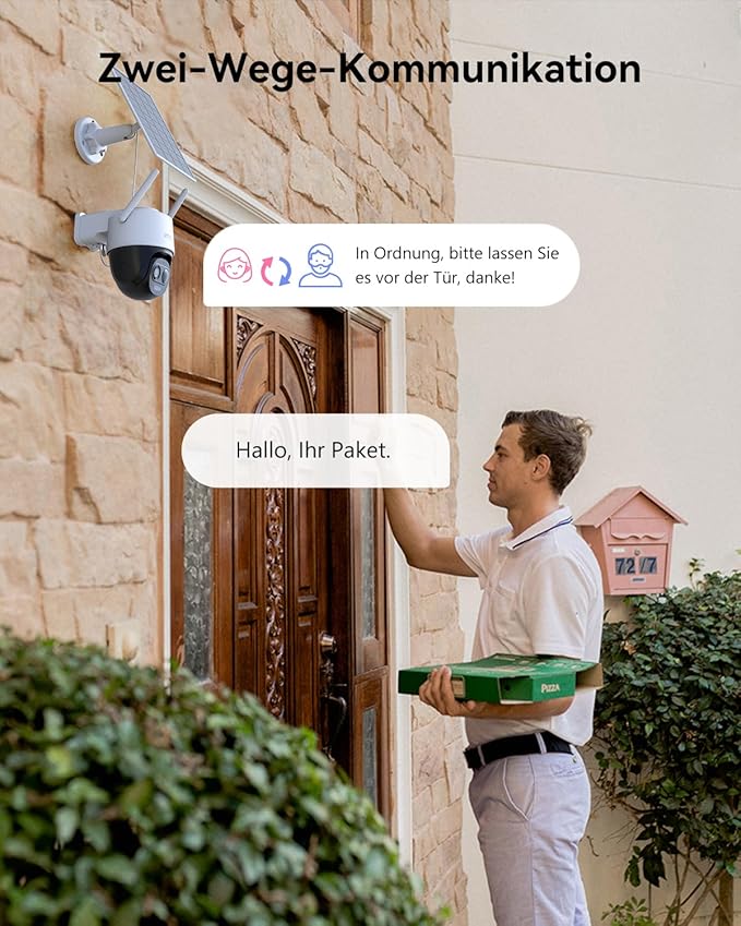 Imou 2K Solar Surveillance Camera Outdoor