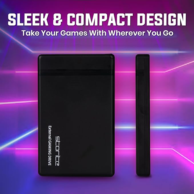 Storite 1 TB HDD (2.5") – dysk zewnętrzny USB 3.0