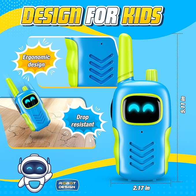 Grriopi Walkie Talkies dla dzieci