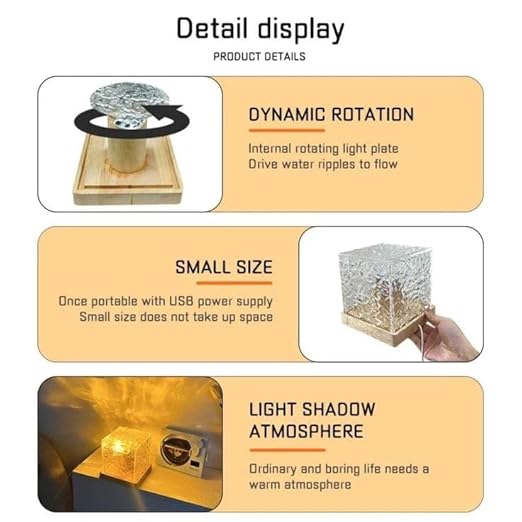 USB Dynamic Water Pattern Light