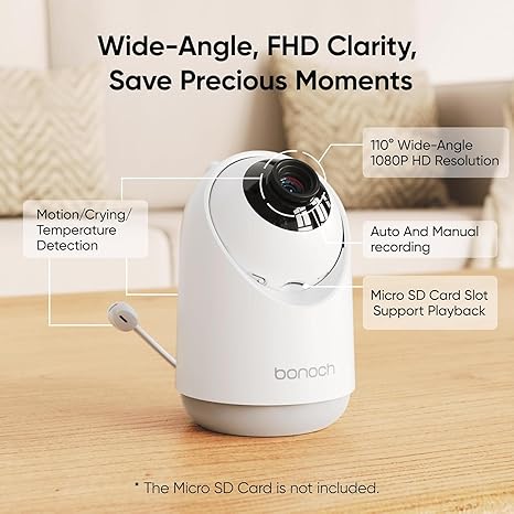 Bonoch Baby Monitor bez WiFi
