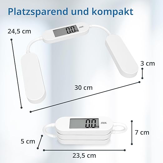 ADE Składana waga podróżna