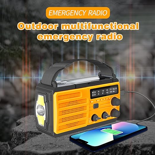 UBEIYI 8000mAh radio