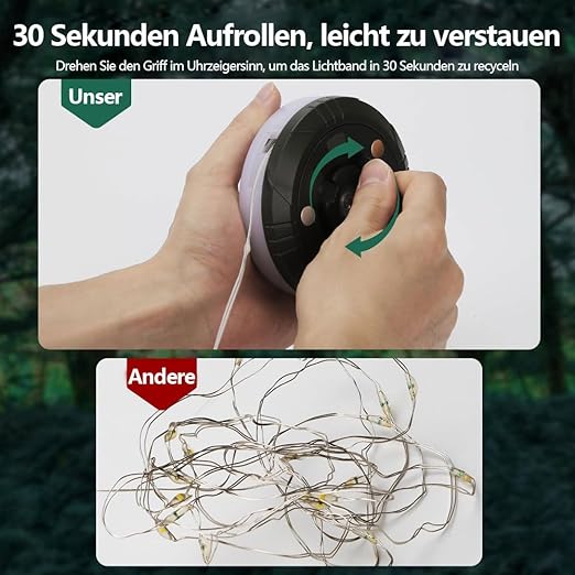 Anyingkai przenośne lampki 2 w 1