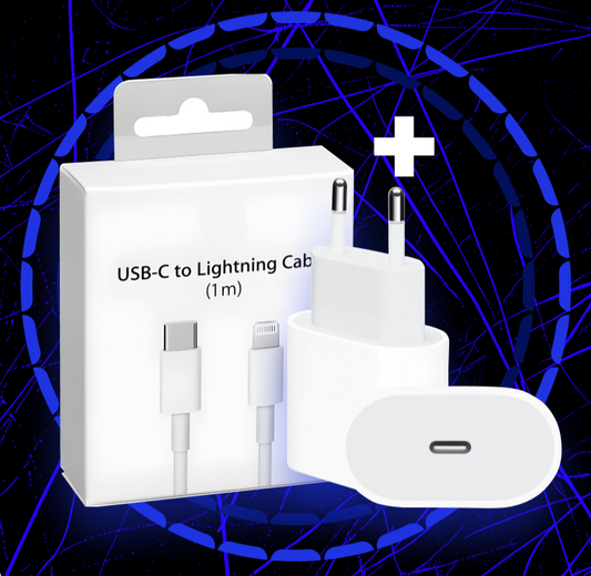Przewód USB-C Lighting + Zasilacz USB-C
