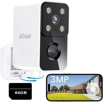 ieGeek No Monthly Fee 2K Security Camera