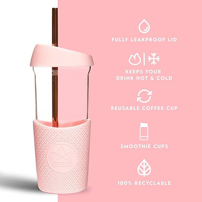 Neon Kactus Smoothie Cup 20 oz