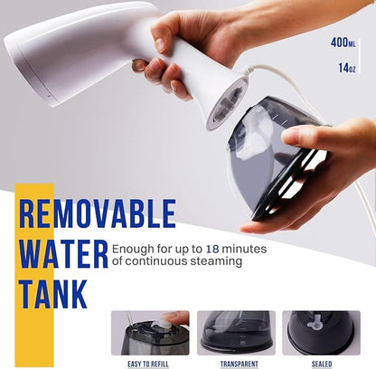 Rolipo ręczny steamer do ubrań (400 ml)