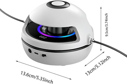 Inteligentna maszyna do skakania bezprzewodowego z Bluetooth i wyświetlaczem LED