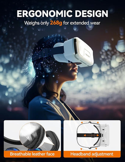 TECKNET VR Headset for Phone