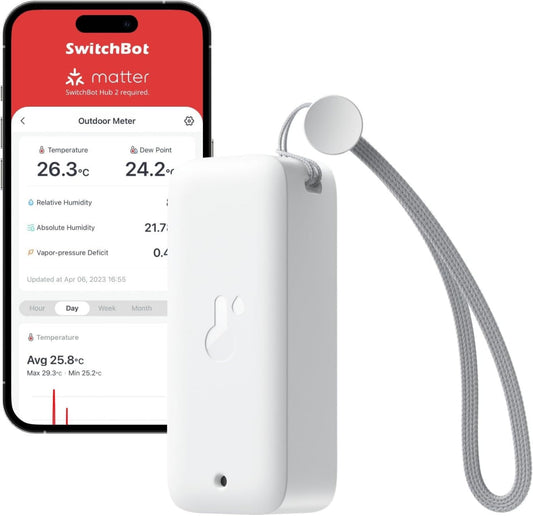 SwitchBot termometr i higrometr Bluetooth