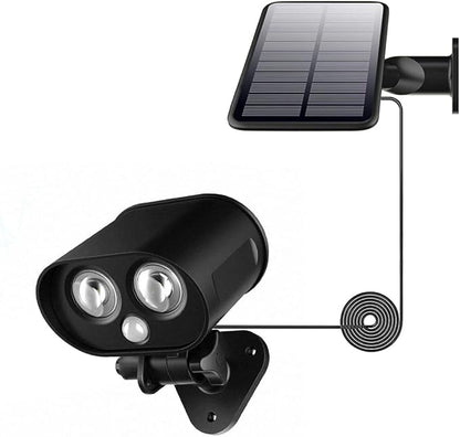 Solarna lampa ścienna LED