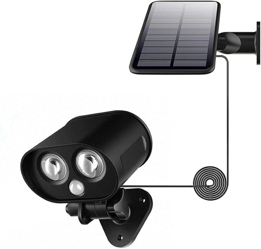 Solarna lampa ścienna LED
