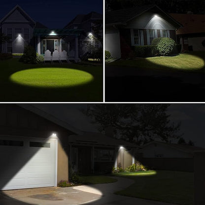 Solarna lampa ścienna LED