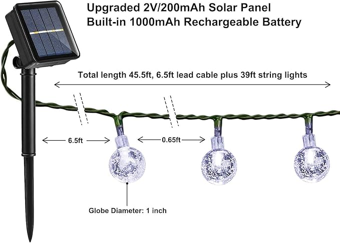 Solarne lampki ogrodowe