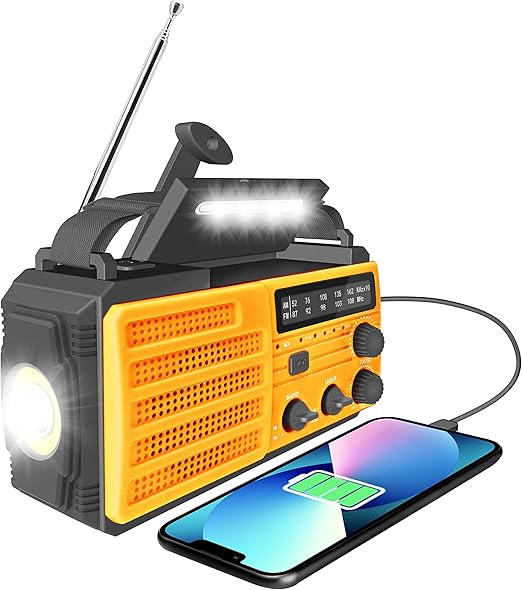 UBEIYI 8000mAh radio