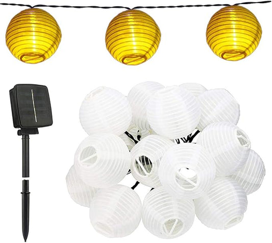 Hann® Solar LED Fairy Globe String Lights